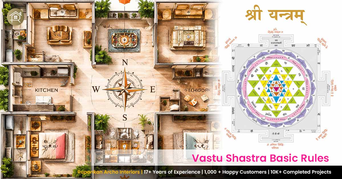 Vastu Shastra Basic Rules for Homes & Offices