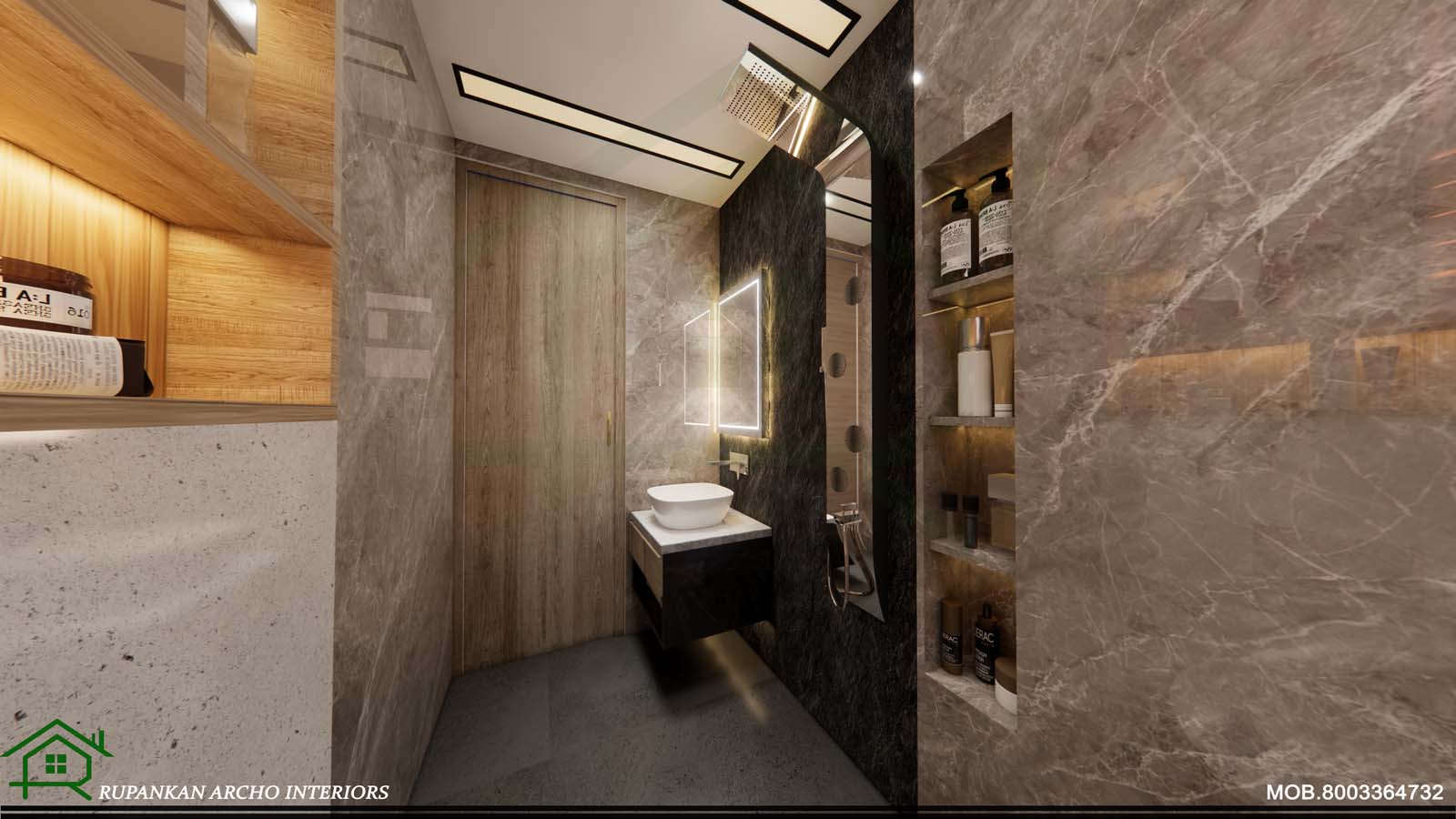 POWDER ROOM VIEW 3