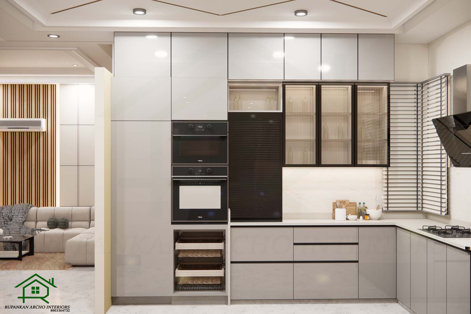 UDAY JI Kitchen INTERIOR 05 option 2